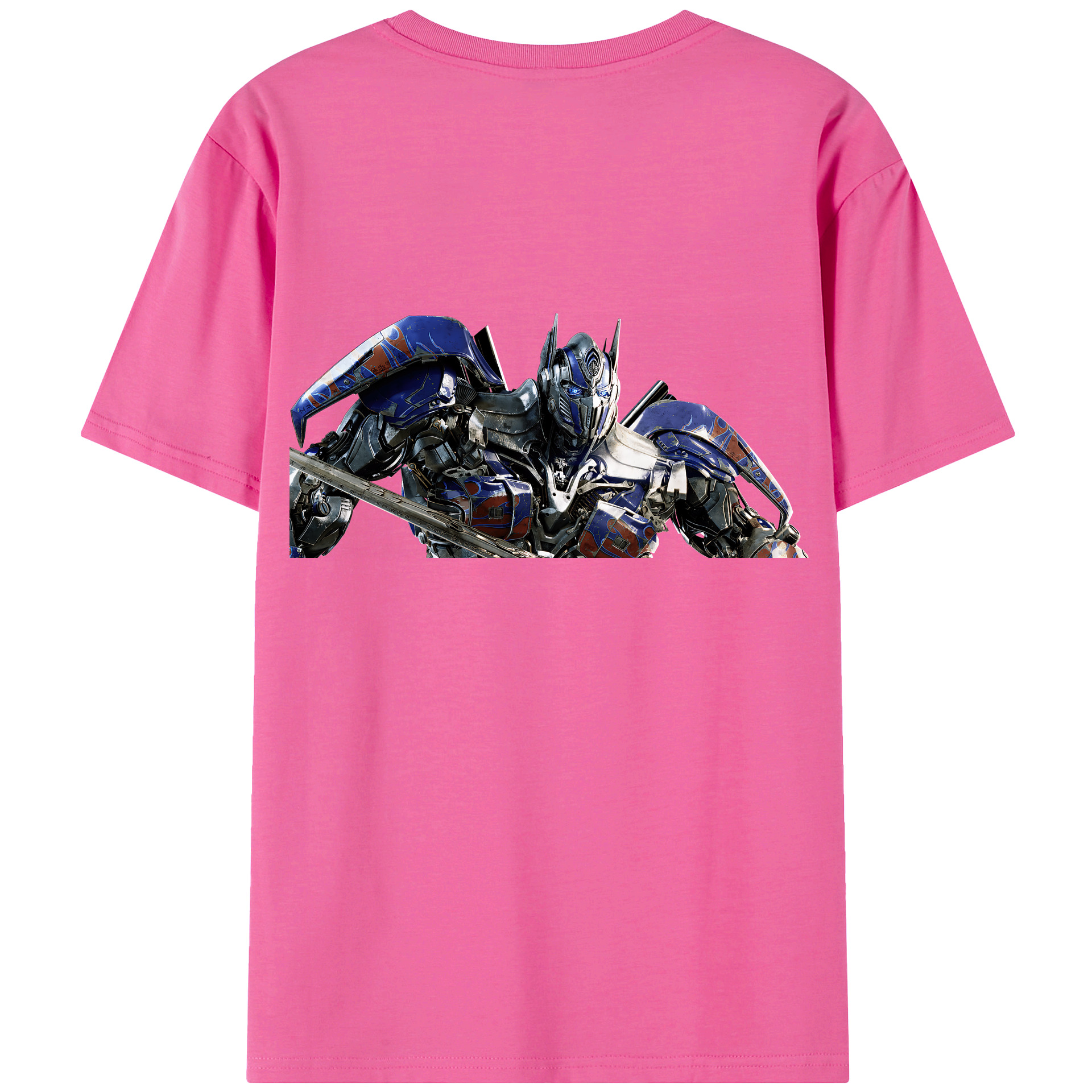 （画像用） Transformers トランスフォーマー レディース半袖Tシャツ(バックプリント)